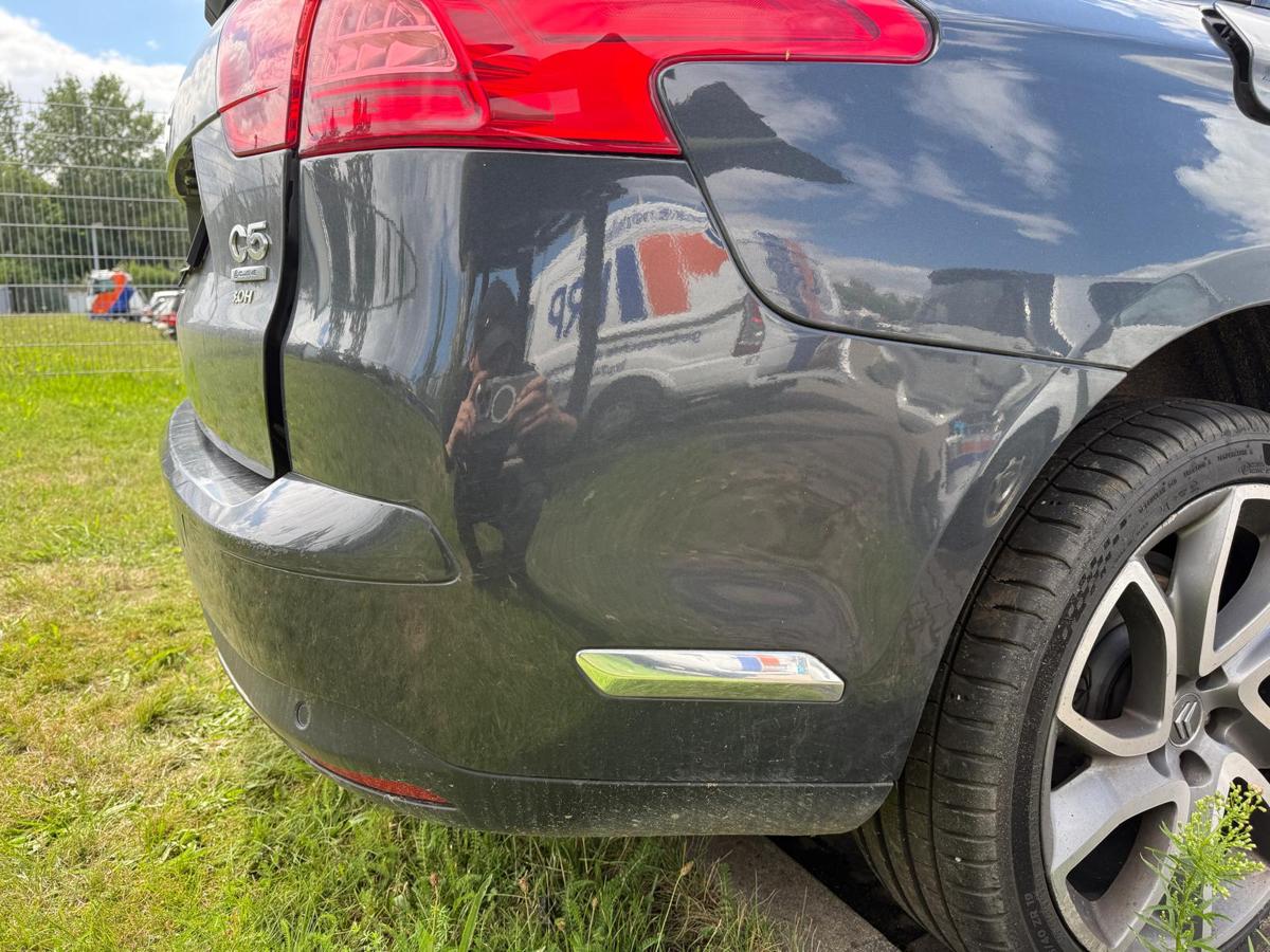 Citroen C5 original Stoßstange Stoßfänger hinten EYP Fulminatorgrau Kombi BJ10